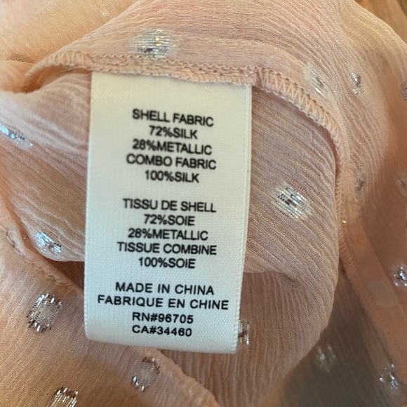 Like NEW!! Rebecca Taylor silk blouse - Picture 7 of 9